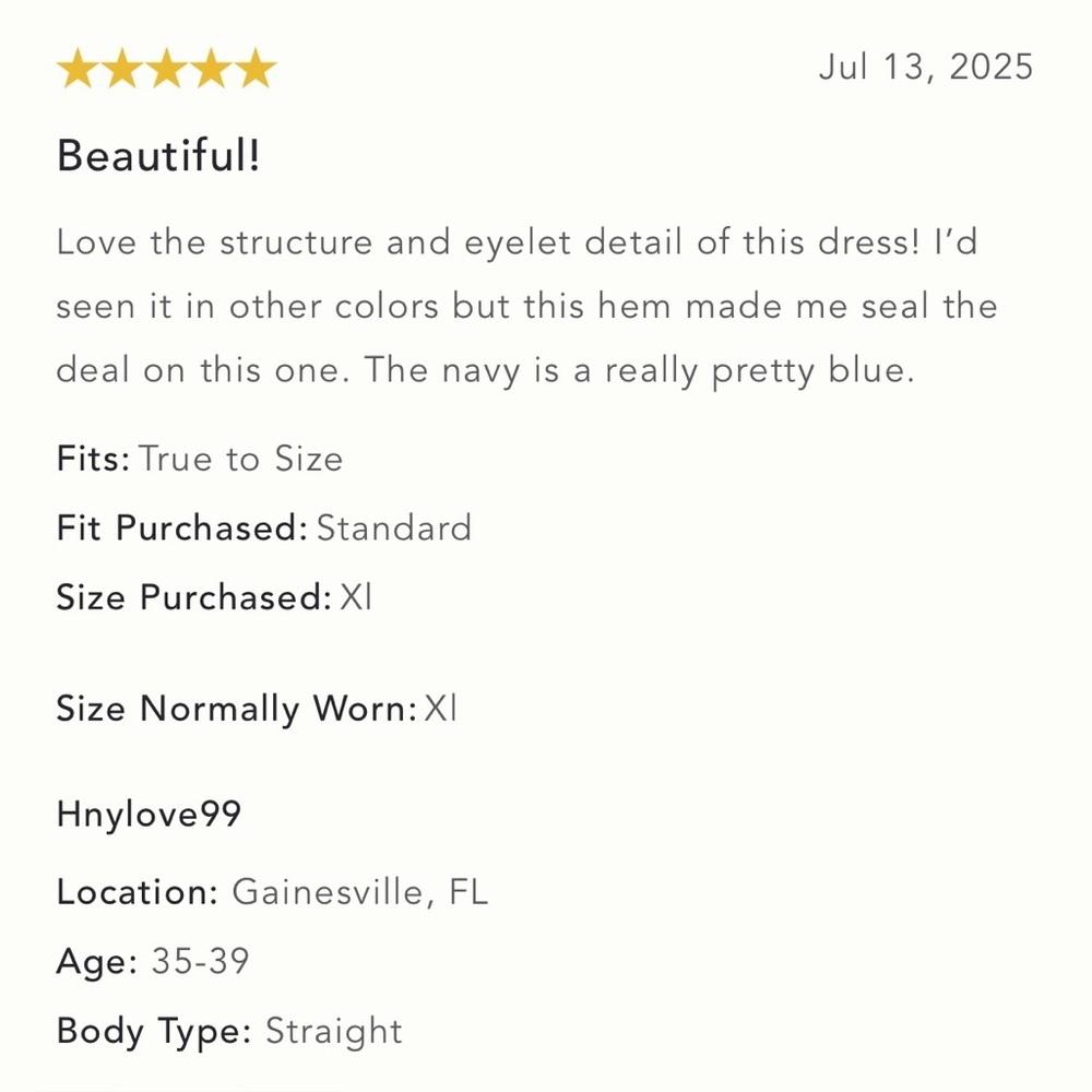 NWT Size XL - The Tobie Eyelet Pleated Mini Shirt Dress by Exquise (NWT US 228) - Picture 6 of 16